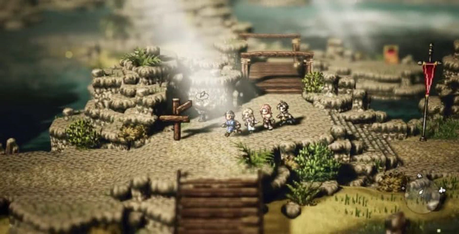 Octopath Traveler screenshot