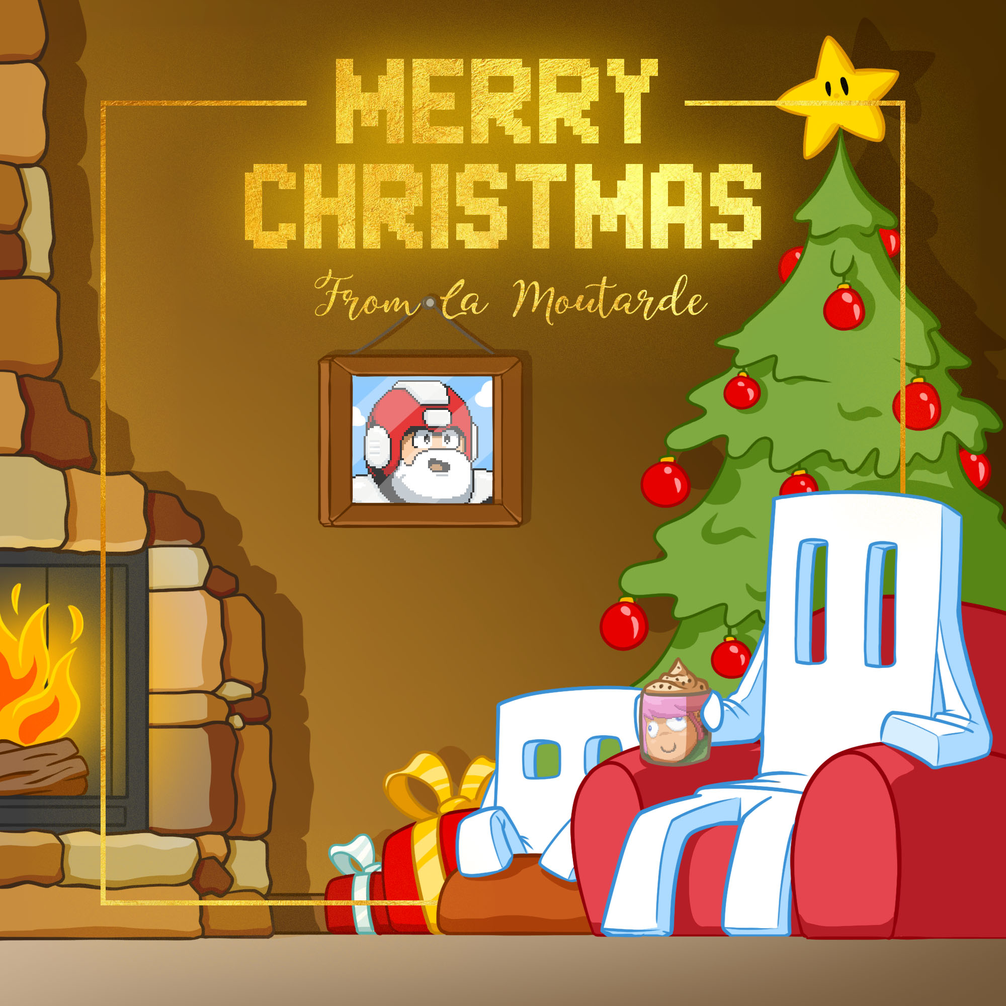 Merry Christmas Illustration