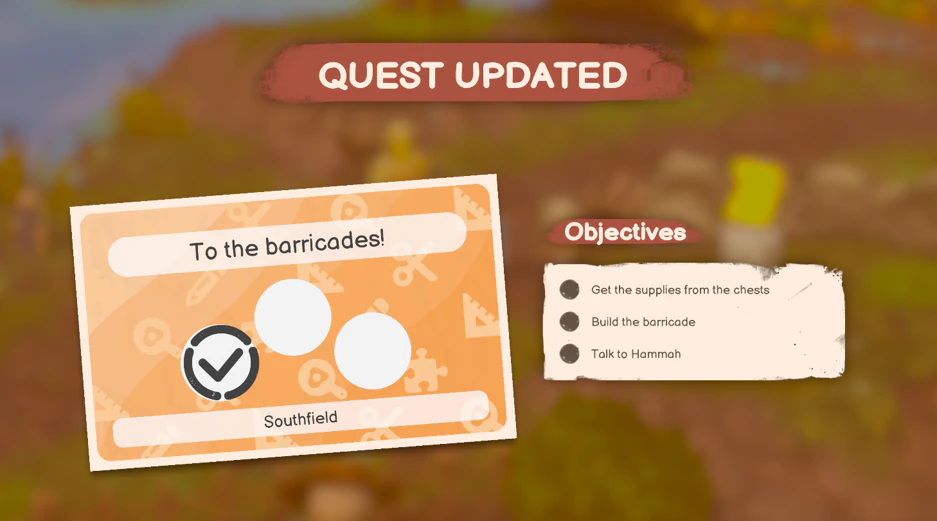 Menu quest updated